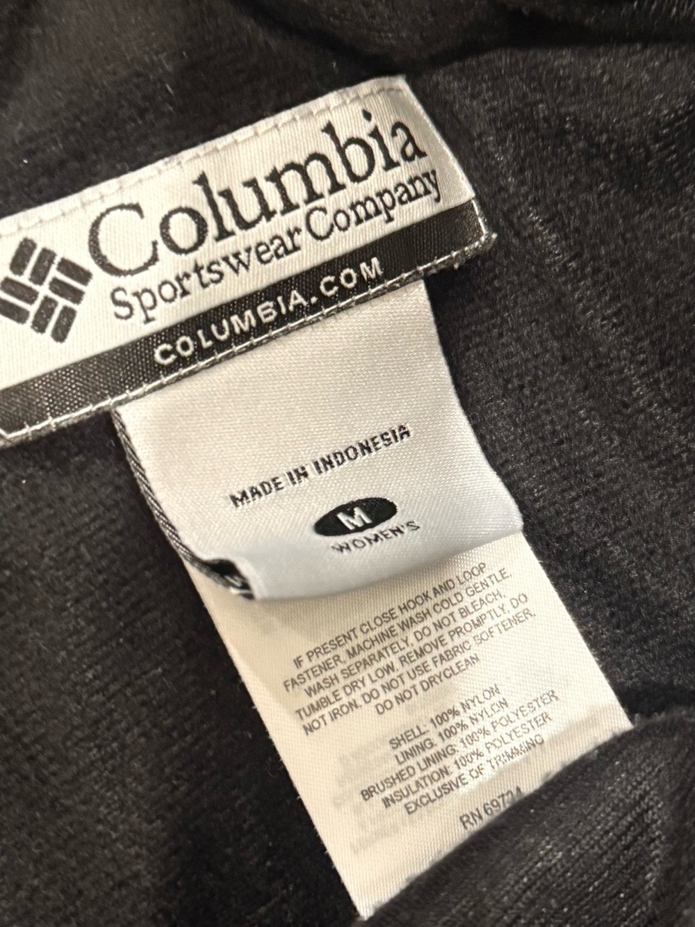 Columbia columbia grt omni tech womens Black Outdoor Ski/Snow Pants - Picture 6 of 8